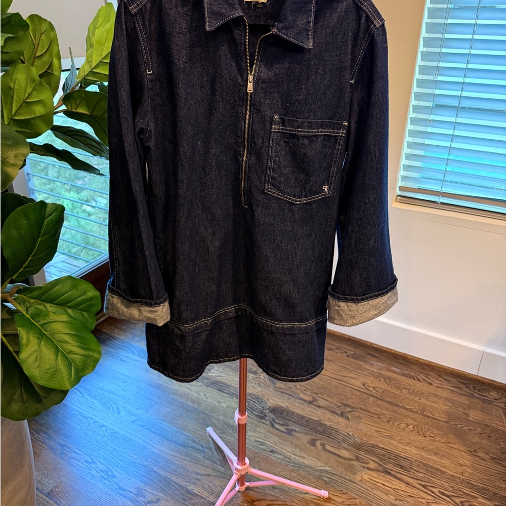 Dark Denim Jacket - image 3